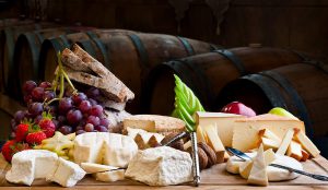 Wine and cheese tasting