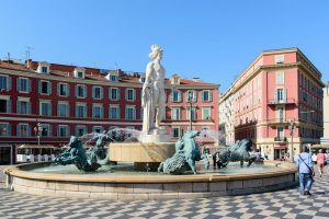 Nice plaza massena, city tour 