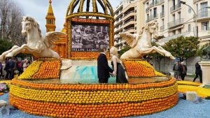 Menton, french riviera Lemon festival