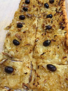 traditionnal Pissaladiere of Nice