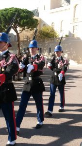 Monaco private tour see the changing of the guards before the Grimaldi palace